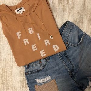 Mate the Label Free Bird muscle tank